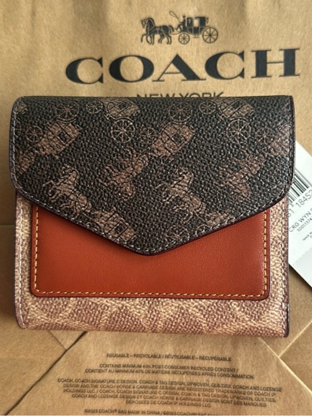 Coach Morgan Saddle Bag In Colorblock
Signature Canvas - Picture 16 of 16